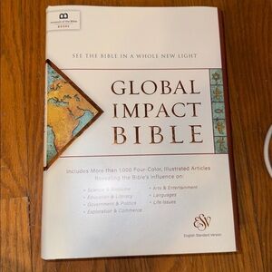 Barnes & Noble Global Impact Bible - White and Brown